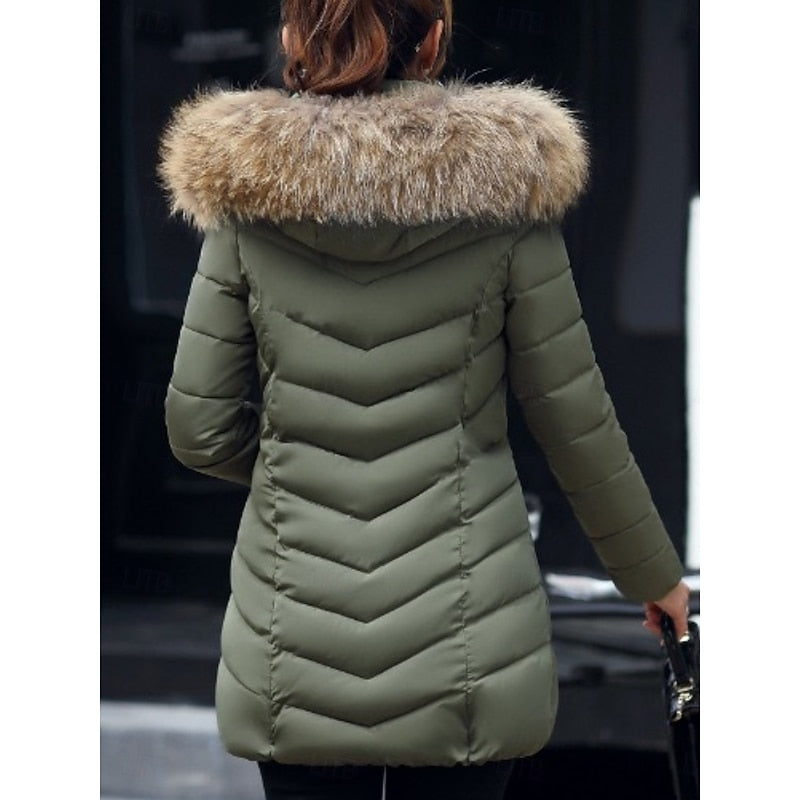 Meredith | Hooded Insulated Warm Winter Parka