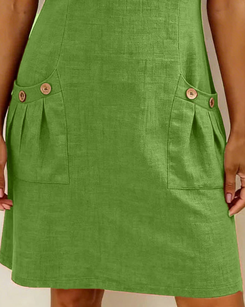 Scarlett | Cotton-Linen Dress