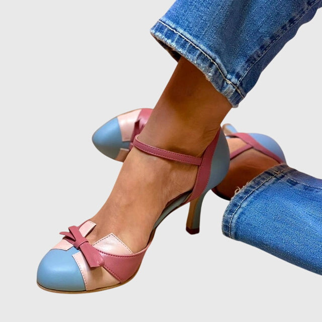 Padded Stiletto Heel Sandals