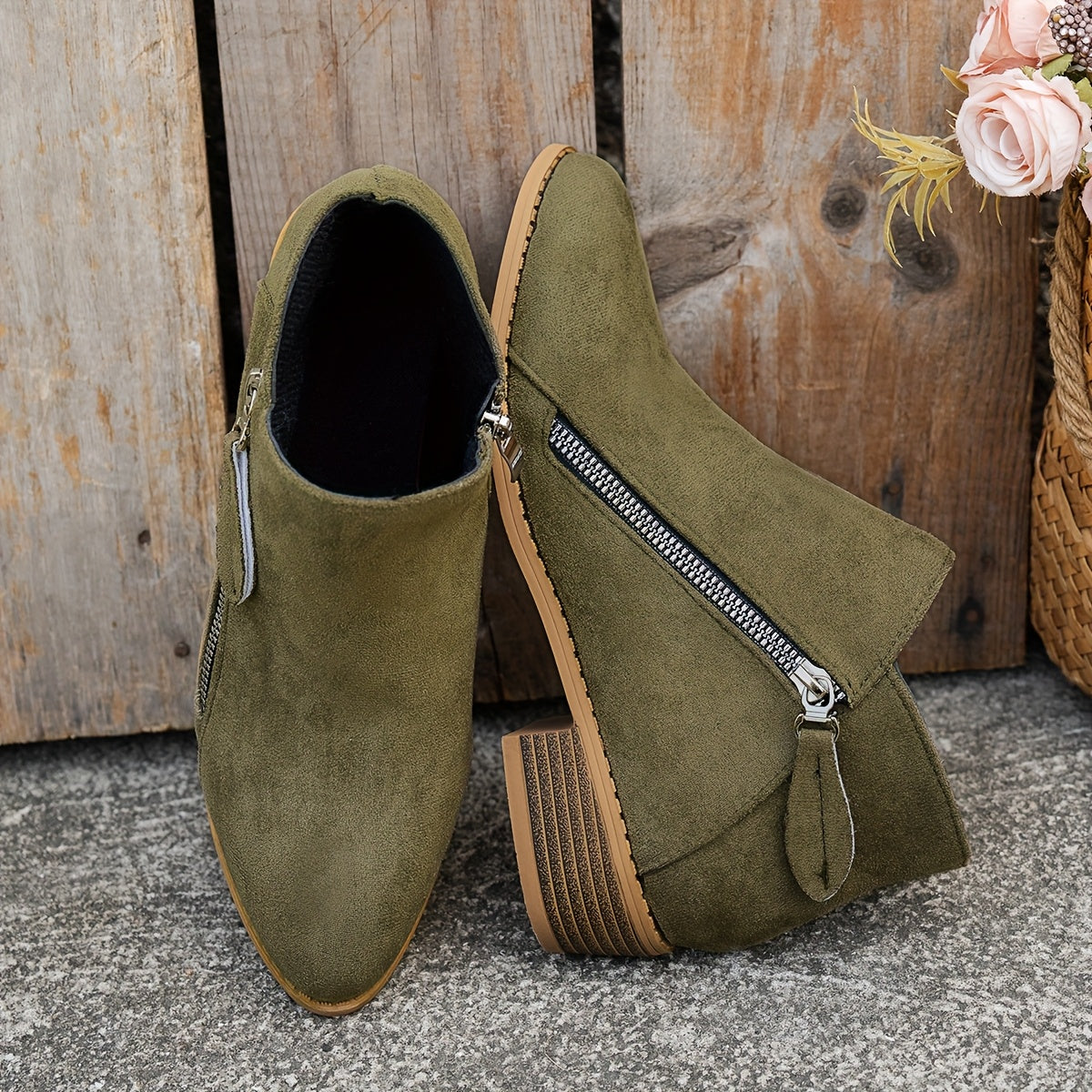 Winifred | Timeless Side-Zip Ankle Boots