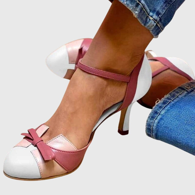 Padded Stiletto Heel Sandals
