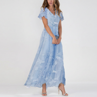 Marisol | V-Neck Floral Maxi Dress