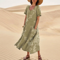 Maya | Linen Pocket Dress