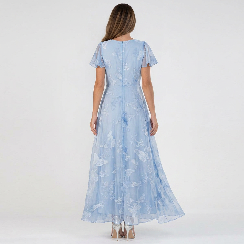 Marisol | V-Neck Floral Maxi Dress