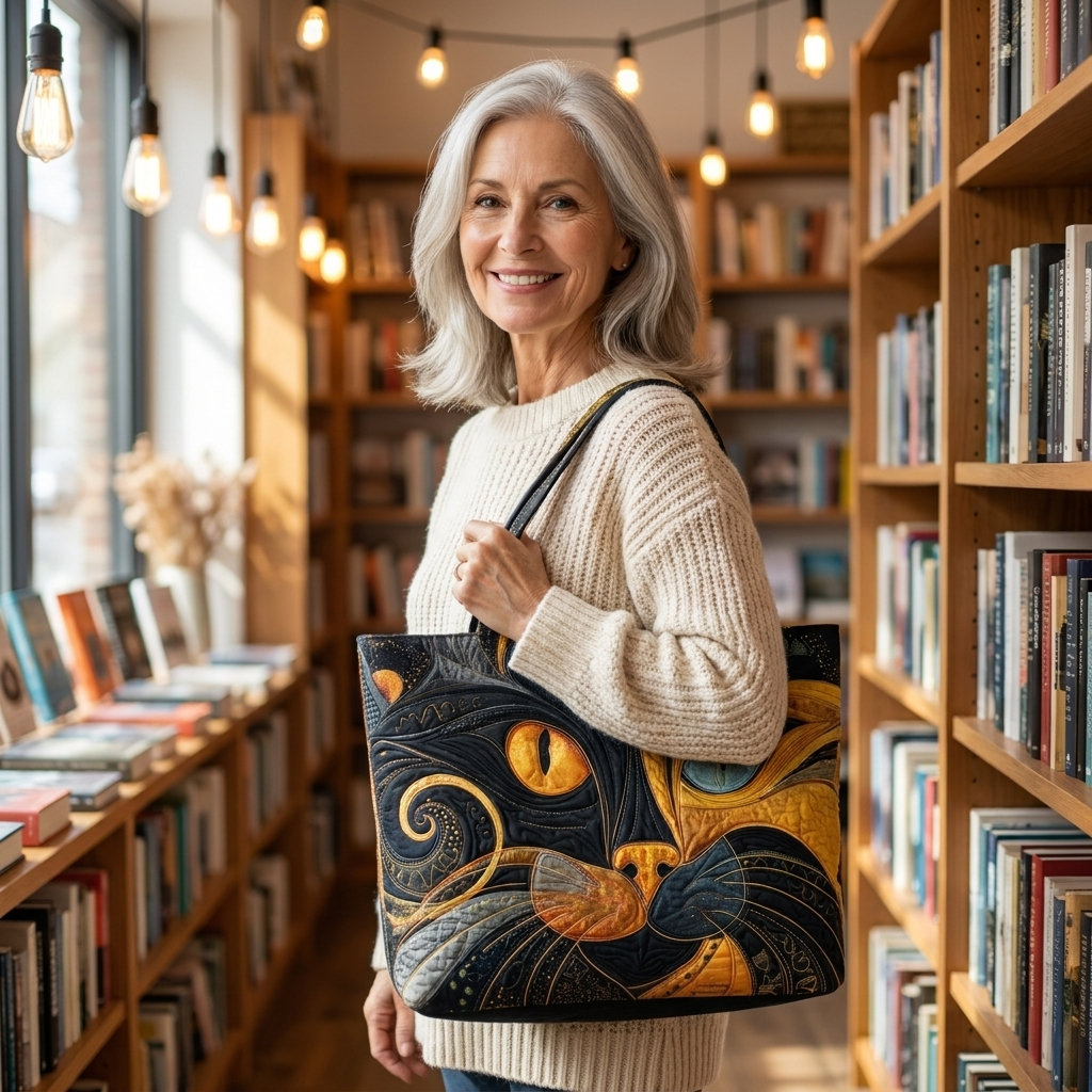 Artisanal Bag - Mystic Cat