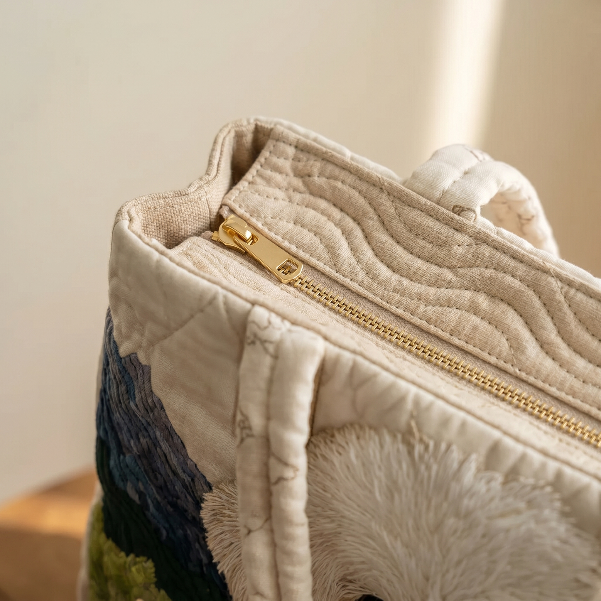 Artisan Quilted Bag - Enchanted Dog