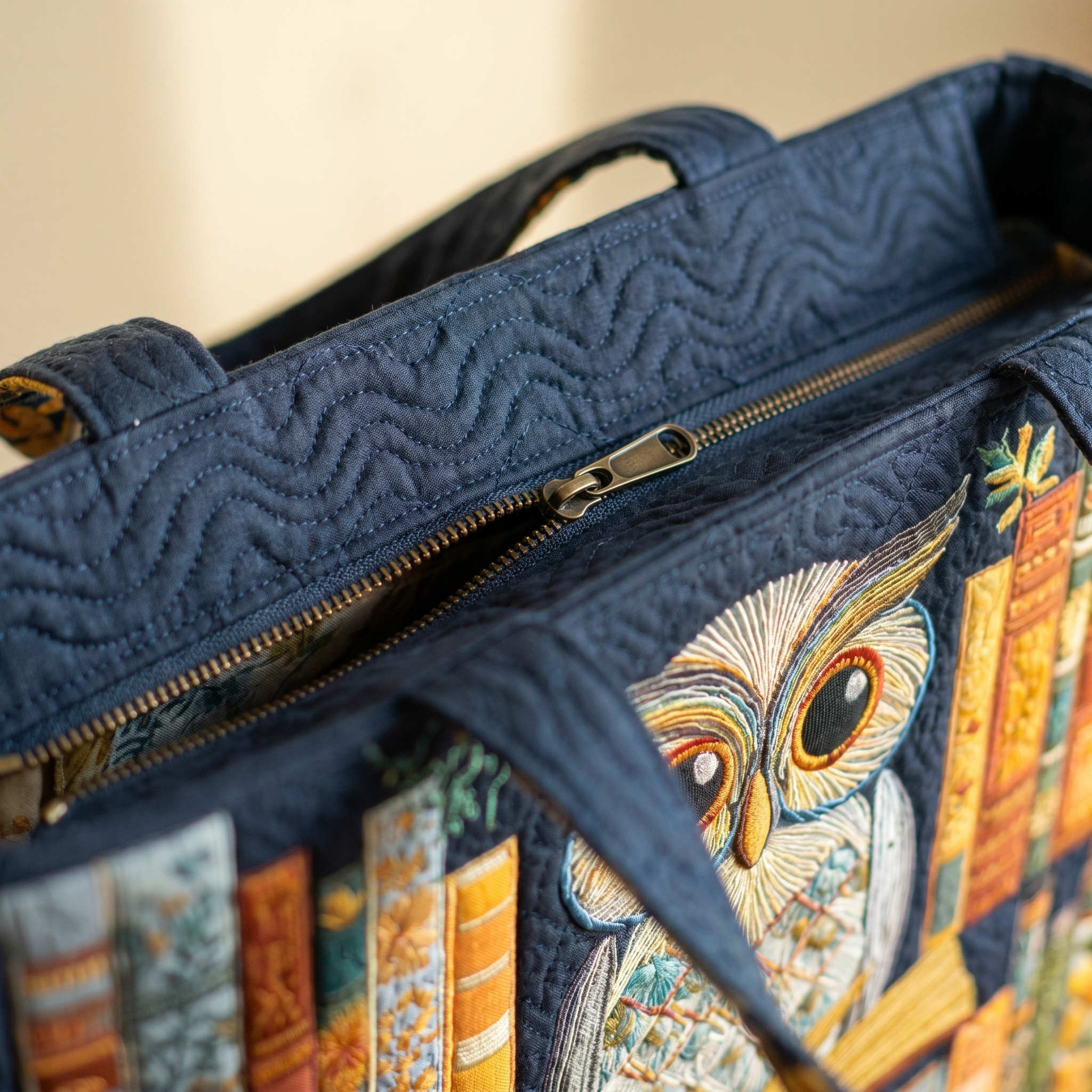 Artisan Tote - Owl and Vintage Books