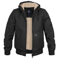 Men Heavyweight Winter Parka Coat with Detachable Faux Fur Hood and Warm Insulation