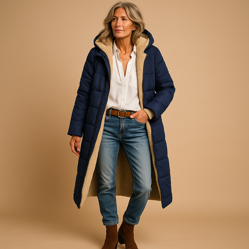 Long Insulated Winter Coat