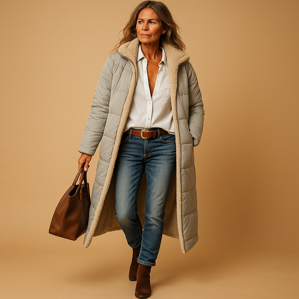 Long Insulated Winter Coat