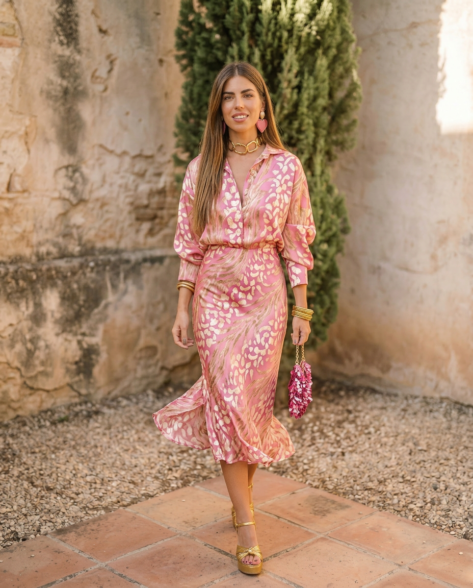 Harper | Two-Piece Polyester Set