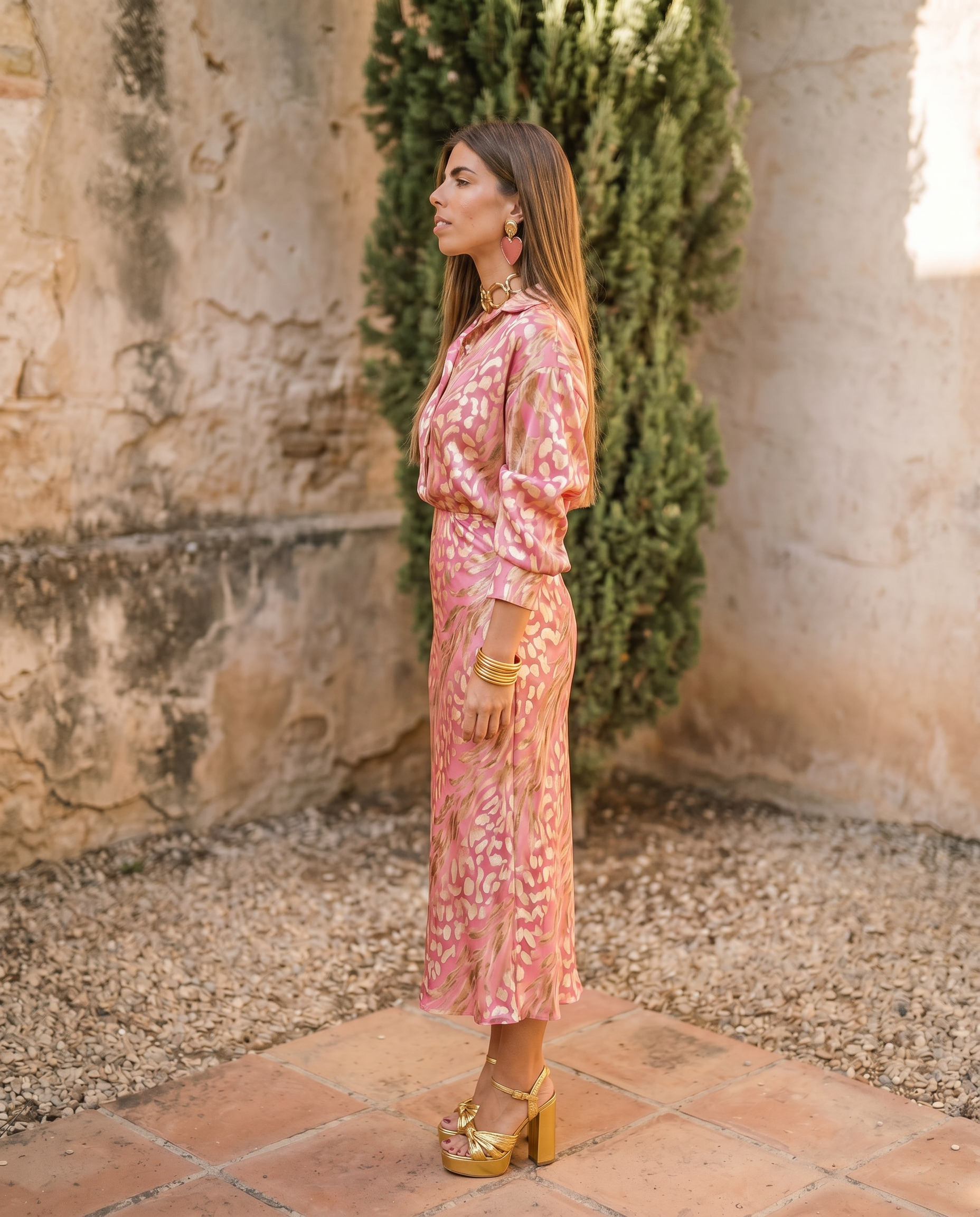 Harper | Two-Piece Polyester Set
