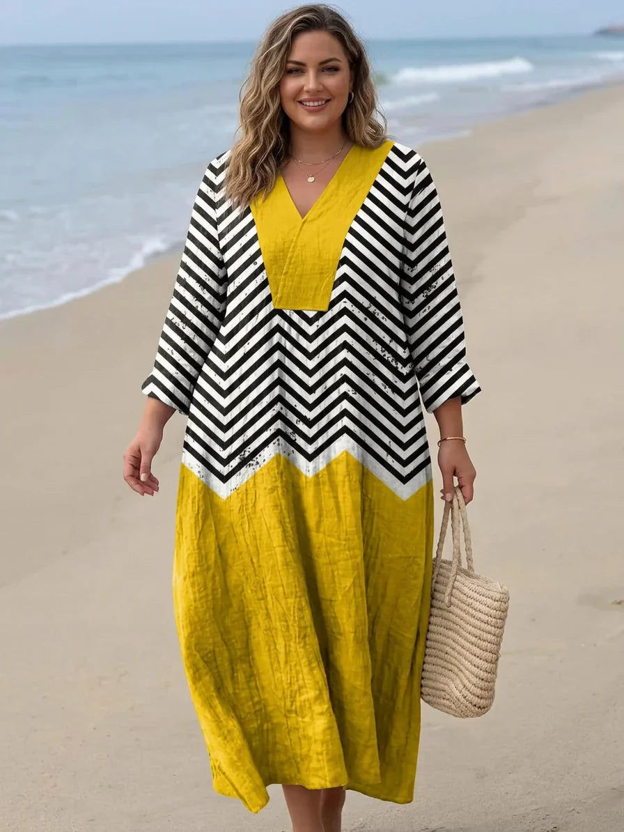 Amelia | Boho Printed Dress