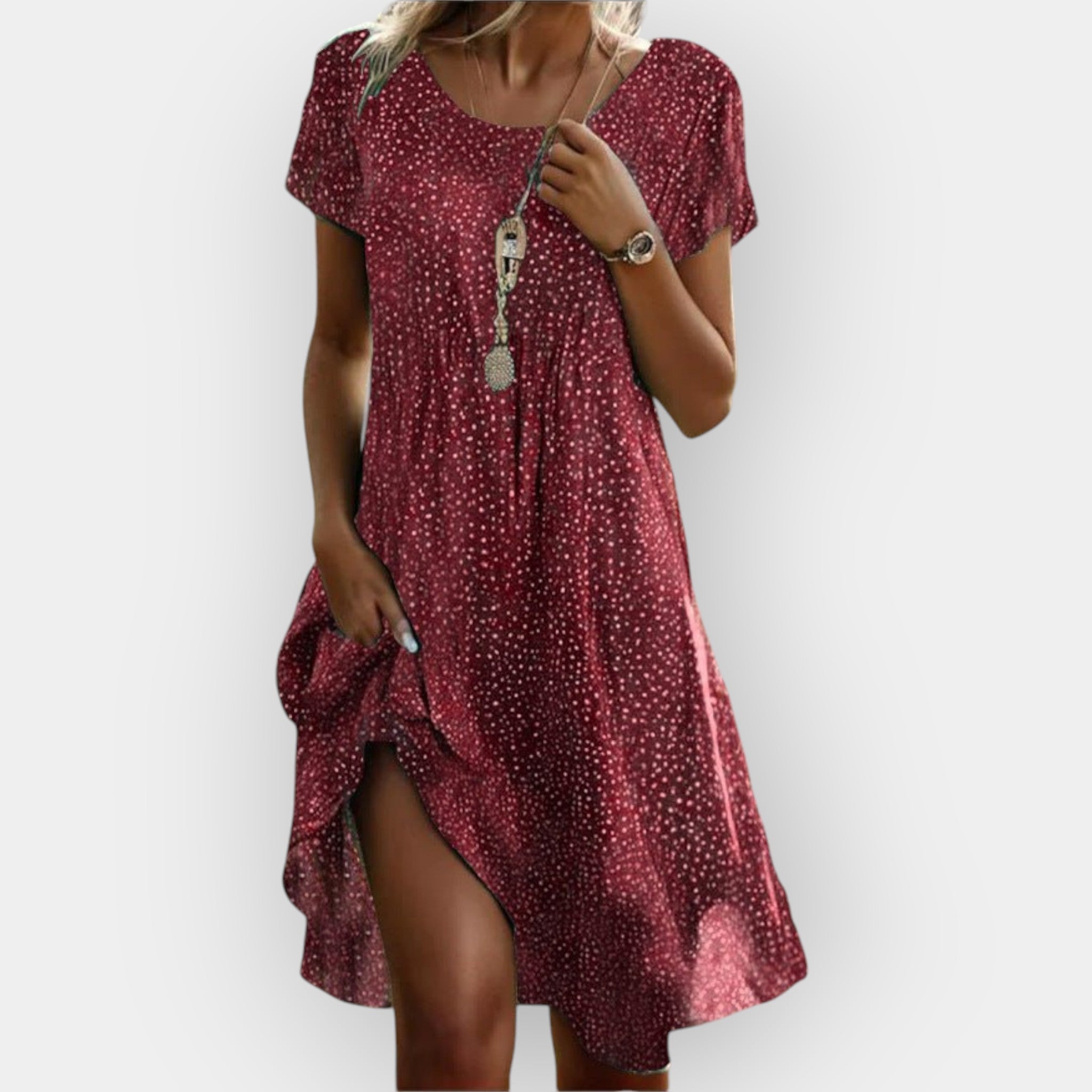 Maya | Boho Summer Dress — Soft Breathable Fabric