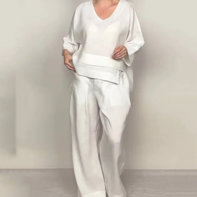 PAOLA | WIDE MINIMALIST TWO-PIECE SET