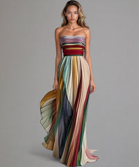 Harper | Strapless A-Line Dress