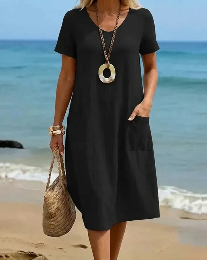Aisha | A-Line Knee-Length Dress