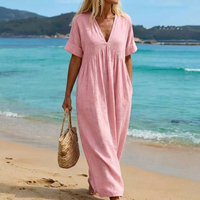 Leah | Long Dress, Flowing Cut